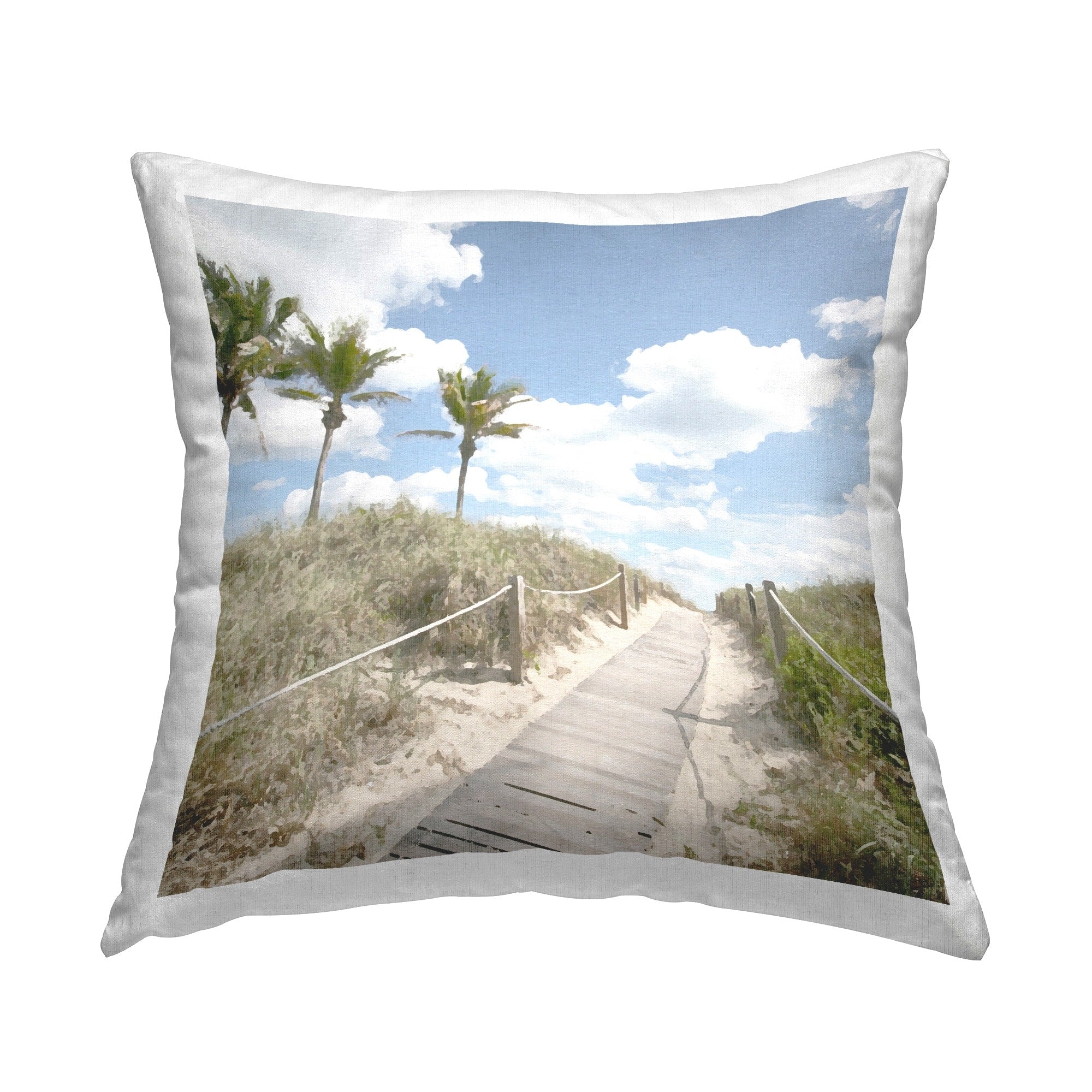 Stupell Stroll In Dunes Landscape Decorative Printed Throw Pillow Design by Noah Bay