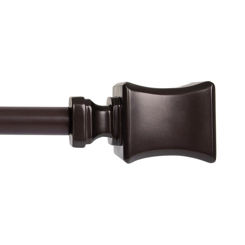 UTOPIA ALLEY 3/4 Inch Curtain Rod - Curtain Rods For Windows, Adjustable Drapery Rods