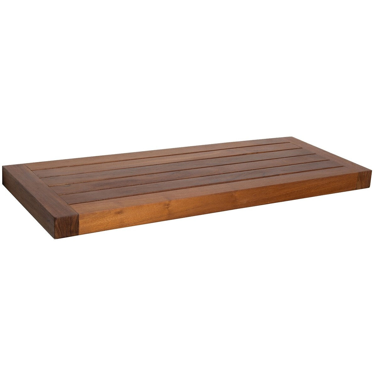 Moa Floating Teak Wall Shelf