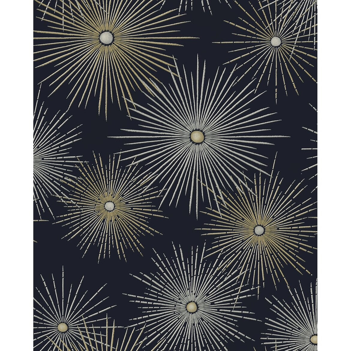 NextWall Starburst Geo Peel and Stick Wallpaper