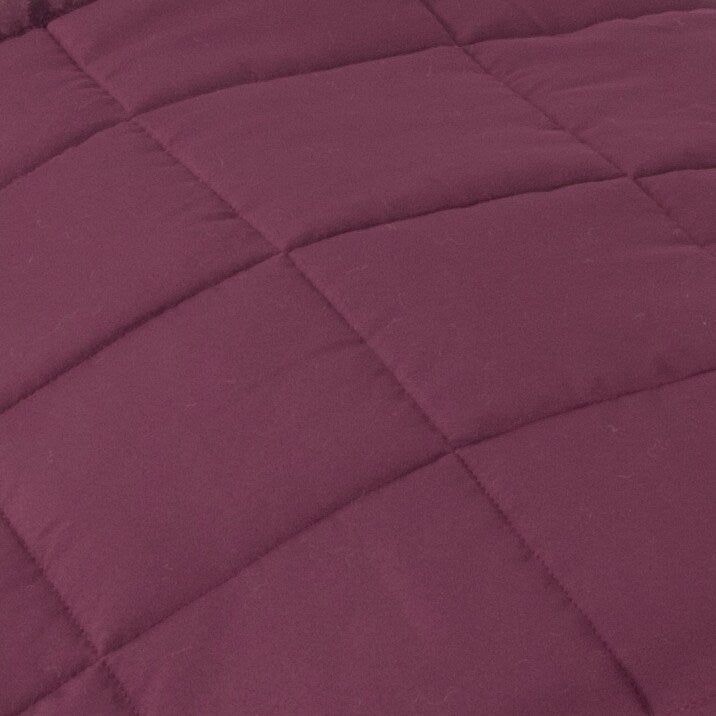 Solid Down Alternative Blanket with Satin Trim