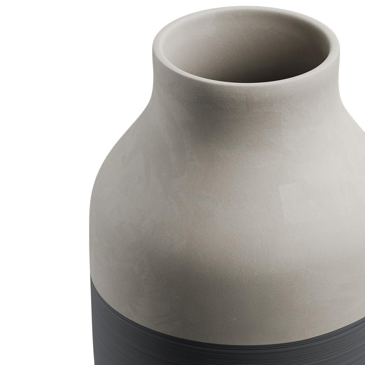 Khler Omaggio Circulare Vase, Anthracite Grey