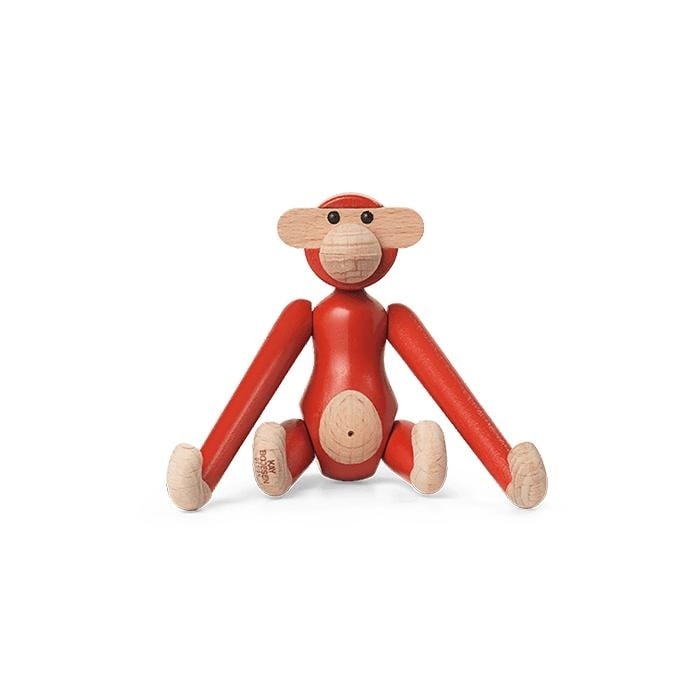 Kay Bojesen Vintage Monkey, Mini, H 3.7 - H: 3.7