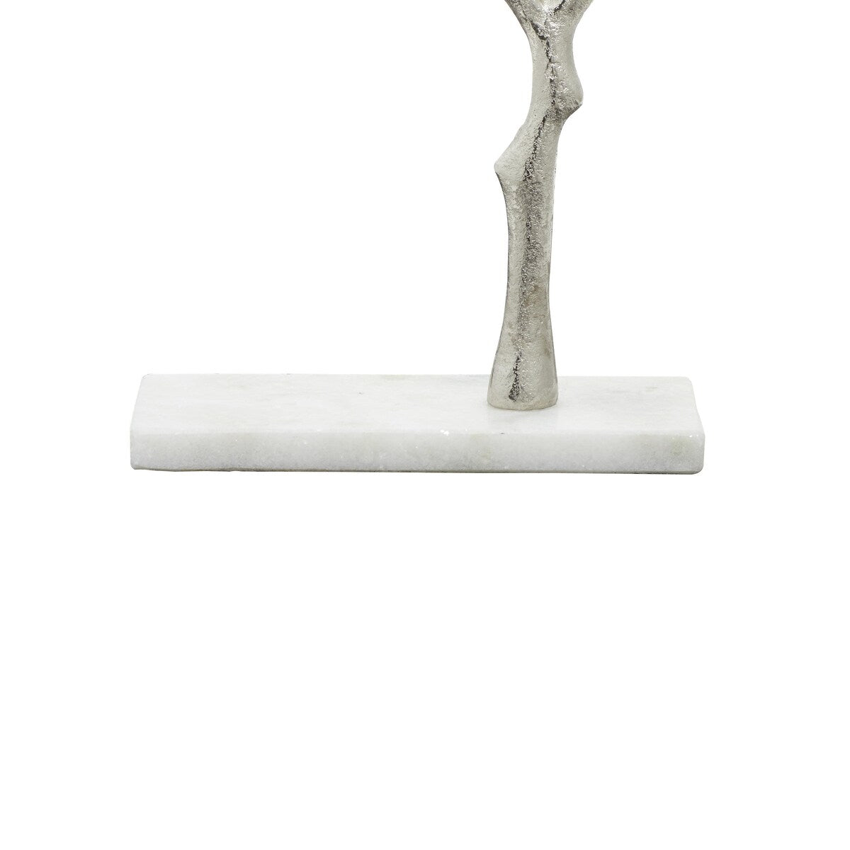 Marble Tree Jewelry Stand with Rectangular Base - Gold or Silver - CosmoLiving by Cosmopolitan