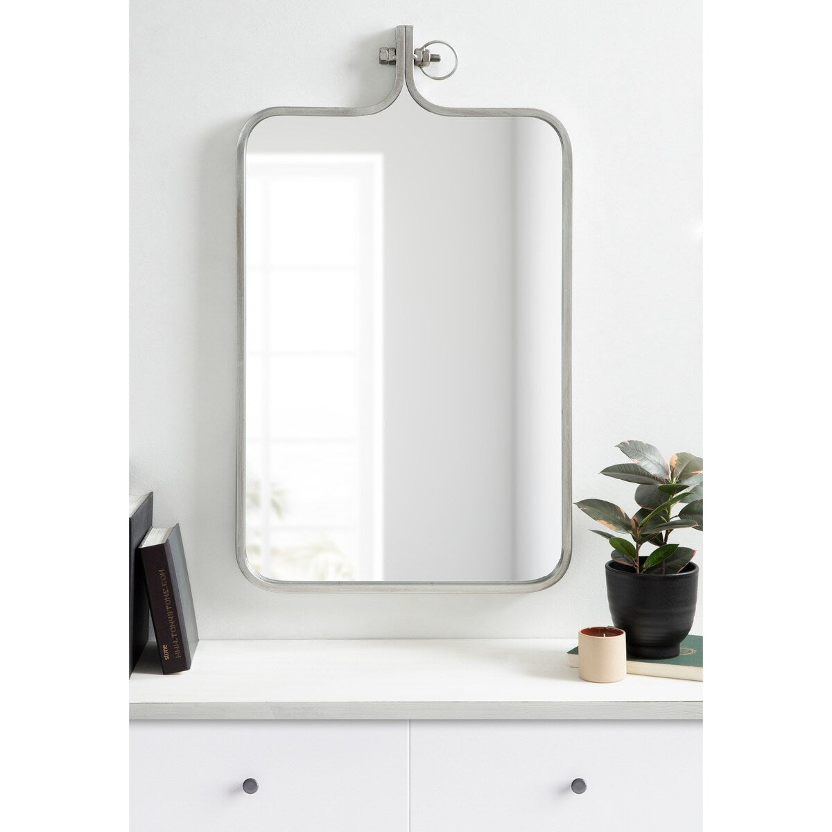 Kate and Laurel Yitro Framed Wall Mirror