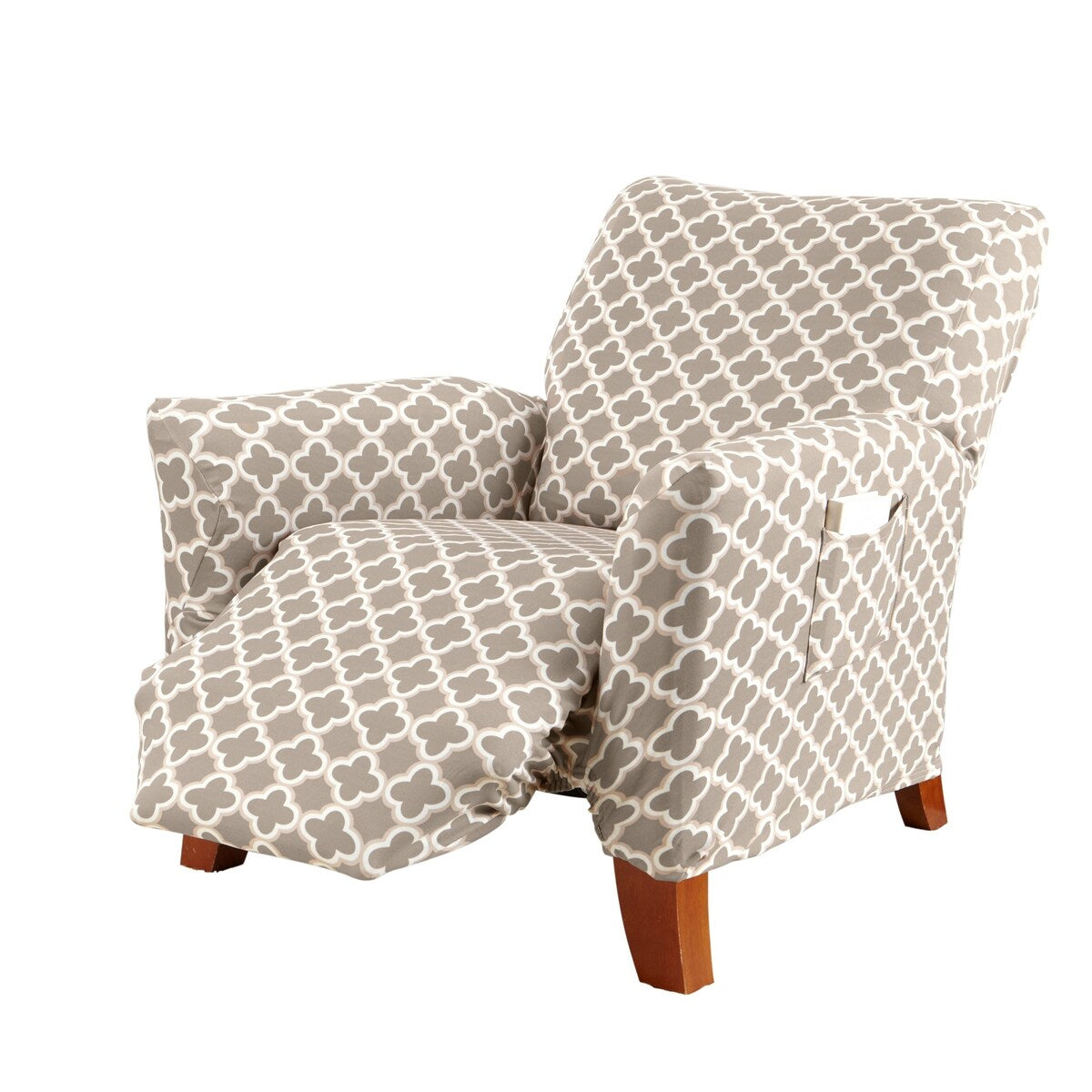 Premium Stretch Printed Recliner Slipcover