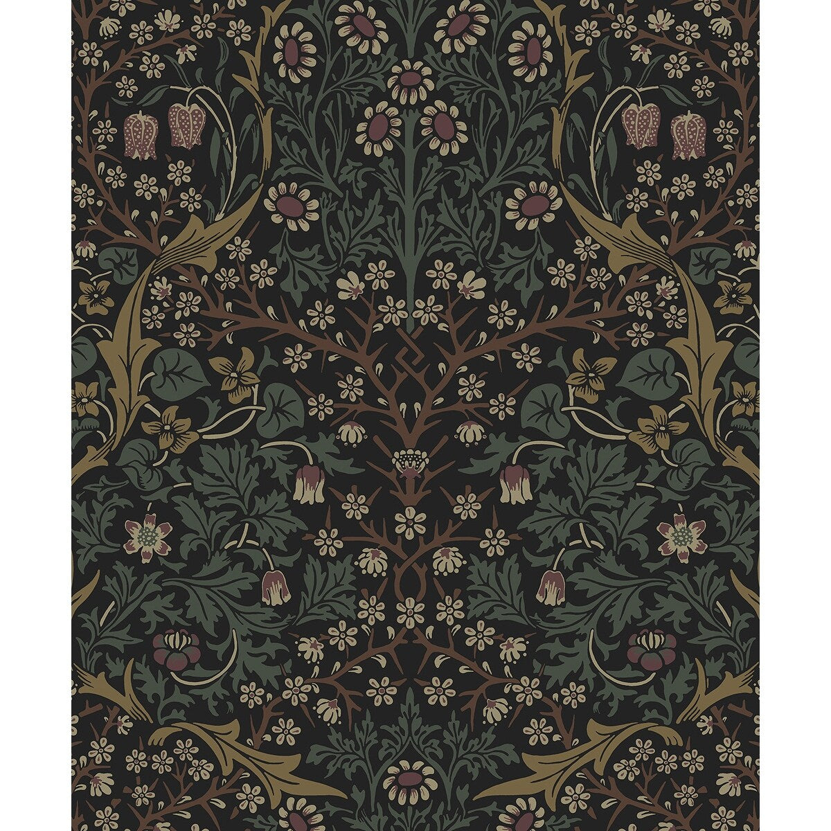 NextWall Victorian Garden Floral Peel and Stick Wallpaper