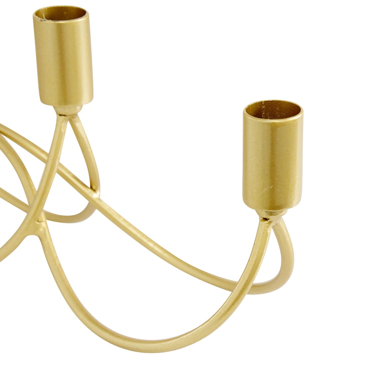 Metal Candelabra - Gold - CosmoLiving by Cosmopolitan