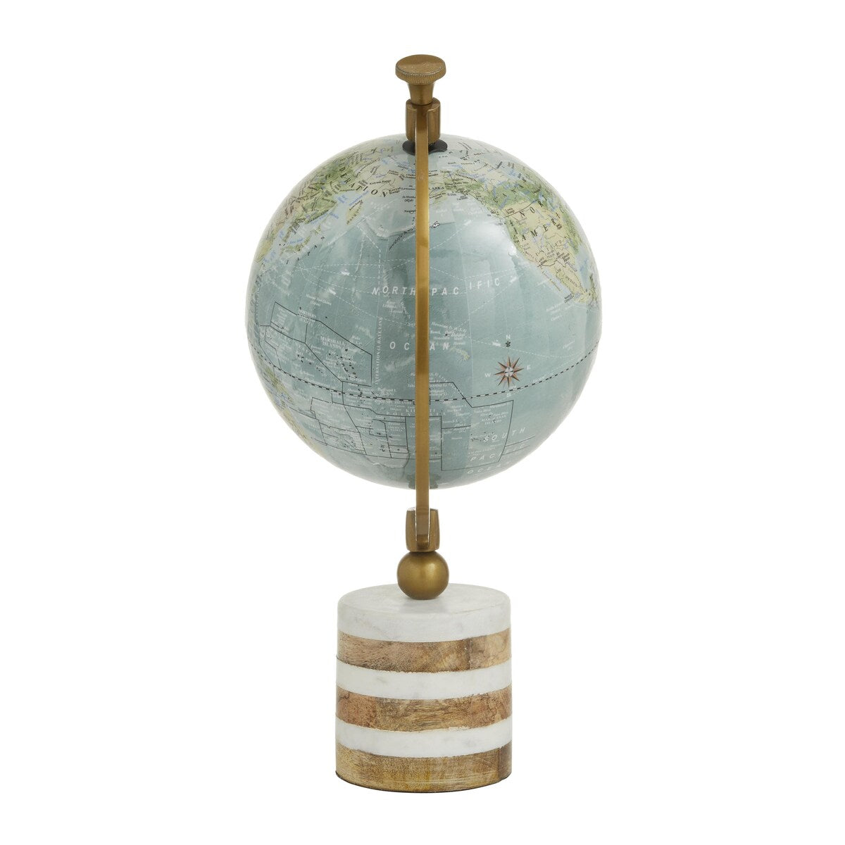 Marble Globe - Blue - Roche River Decor