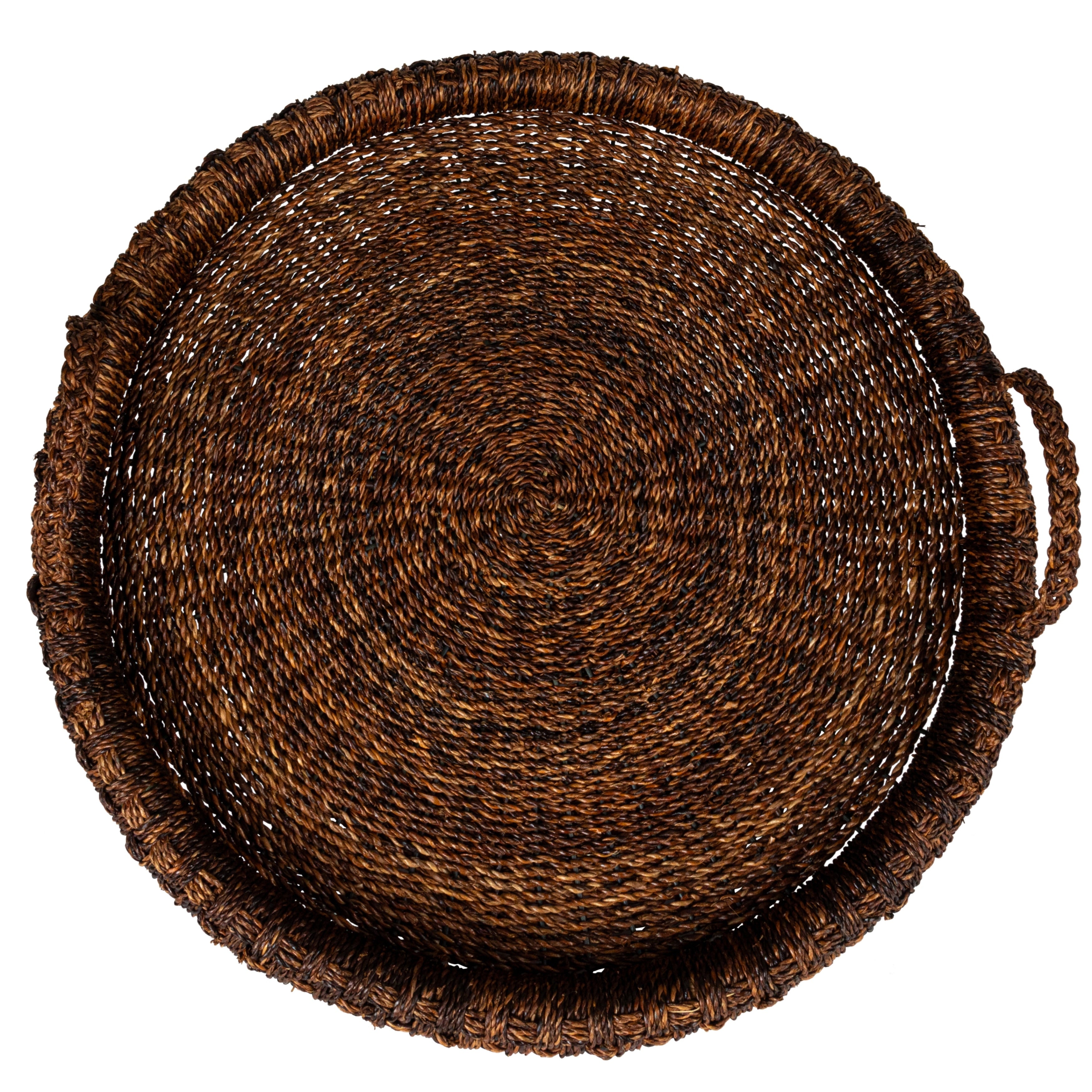 Braided Bankuan Tray with Handles