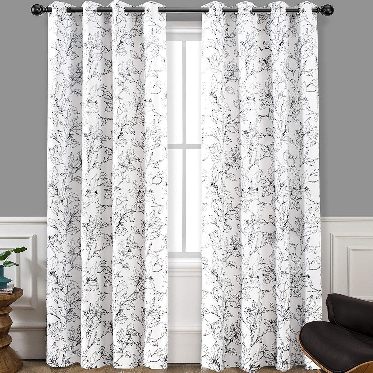 Carson Carrington Tanum Blackout Lined Window Curtain Panel Pair