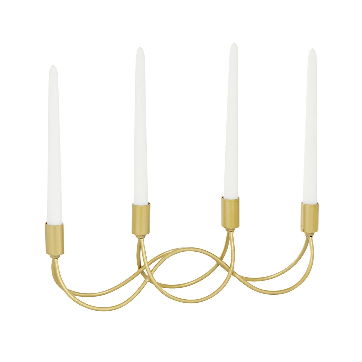 Metal Candelabra - Gold - CosmoLiving by Cosmopolitan