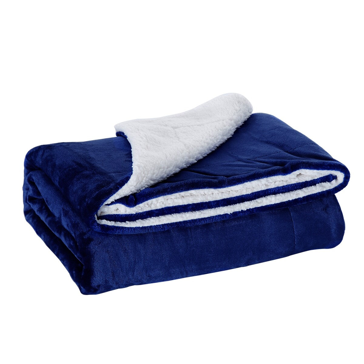 Plush Sherpa Fleece Throw Blanket Double-Sided Blanket for Couch Sofa