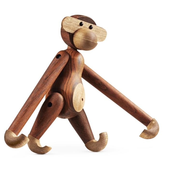 Kay Bojesen Monkey, Teak/Limba, Medium - H: 11