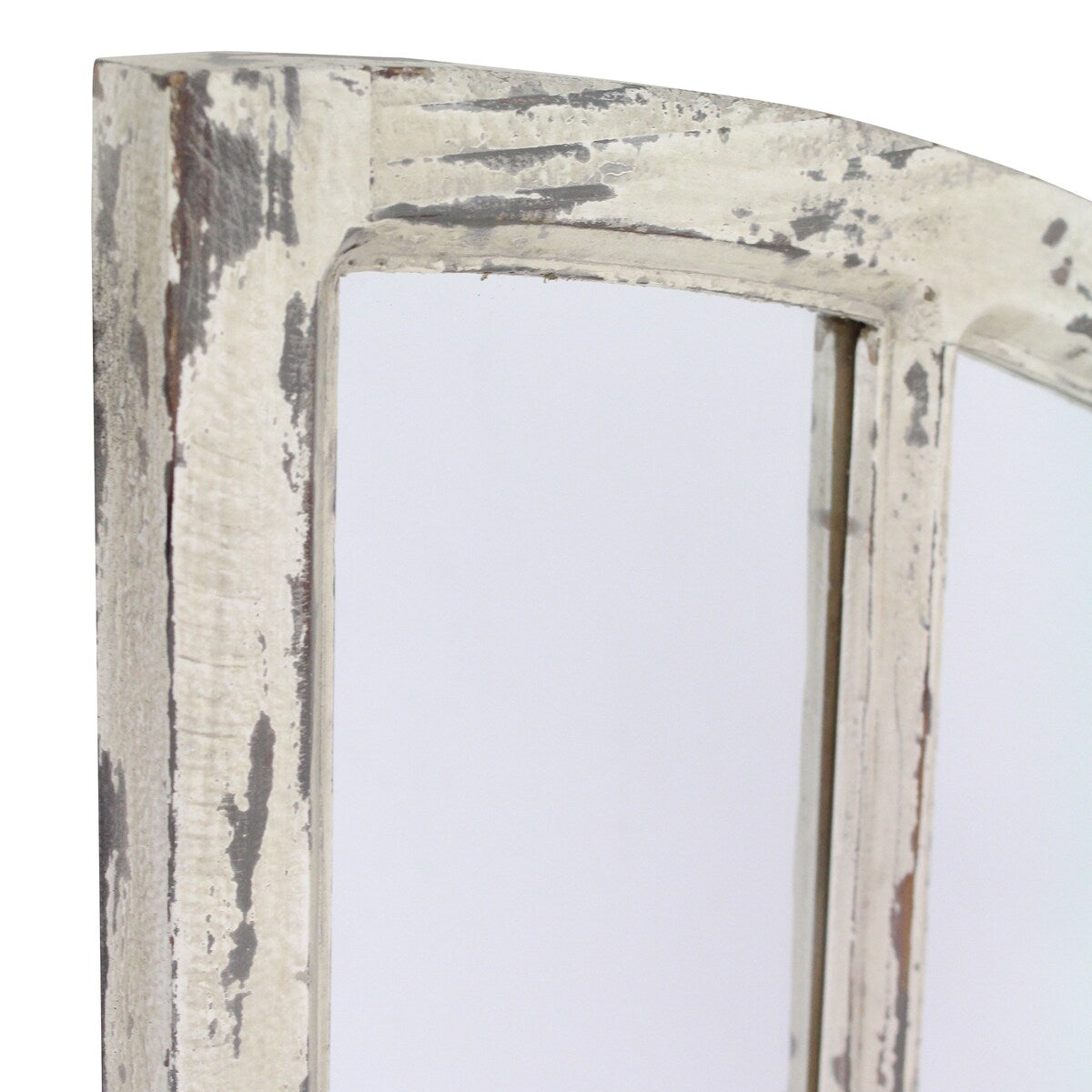 Jolene Arched Window Pane Mirrors (Set of 2)