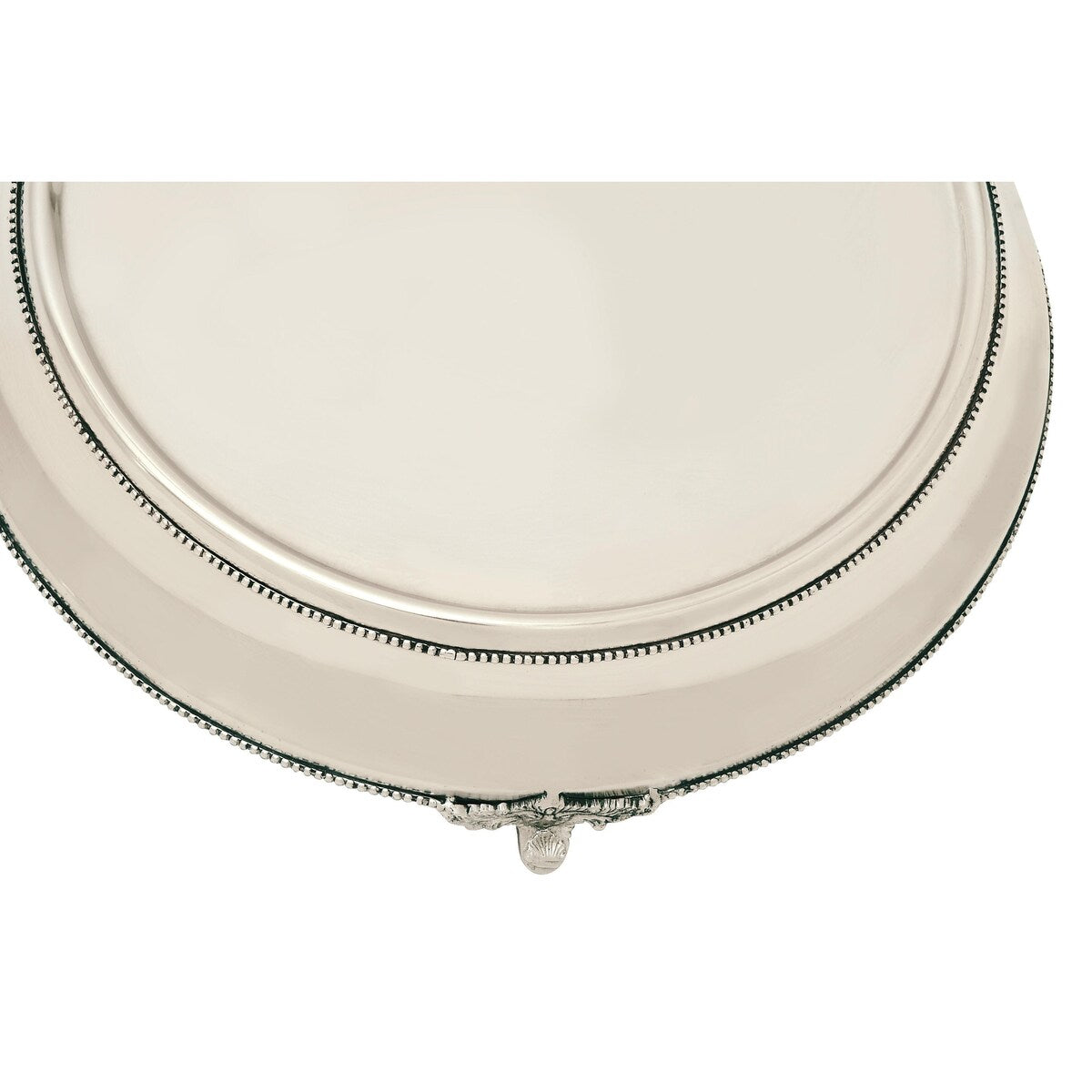 Stainless Steel Metal Cake Stand - Silver - Roche River Decor