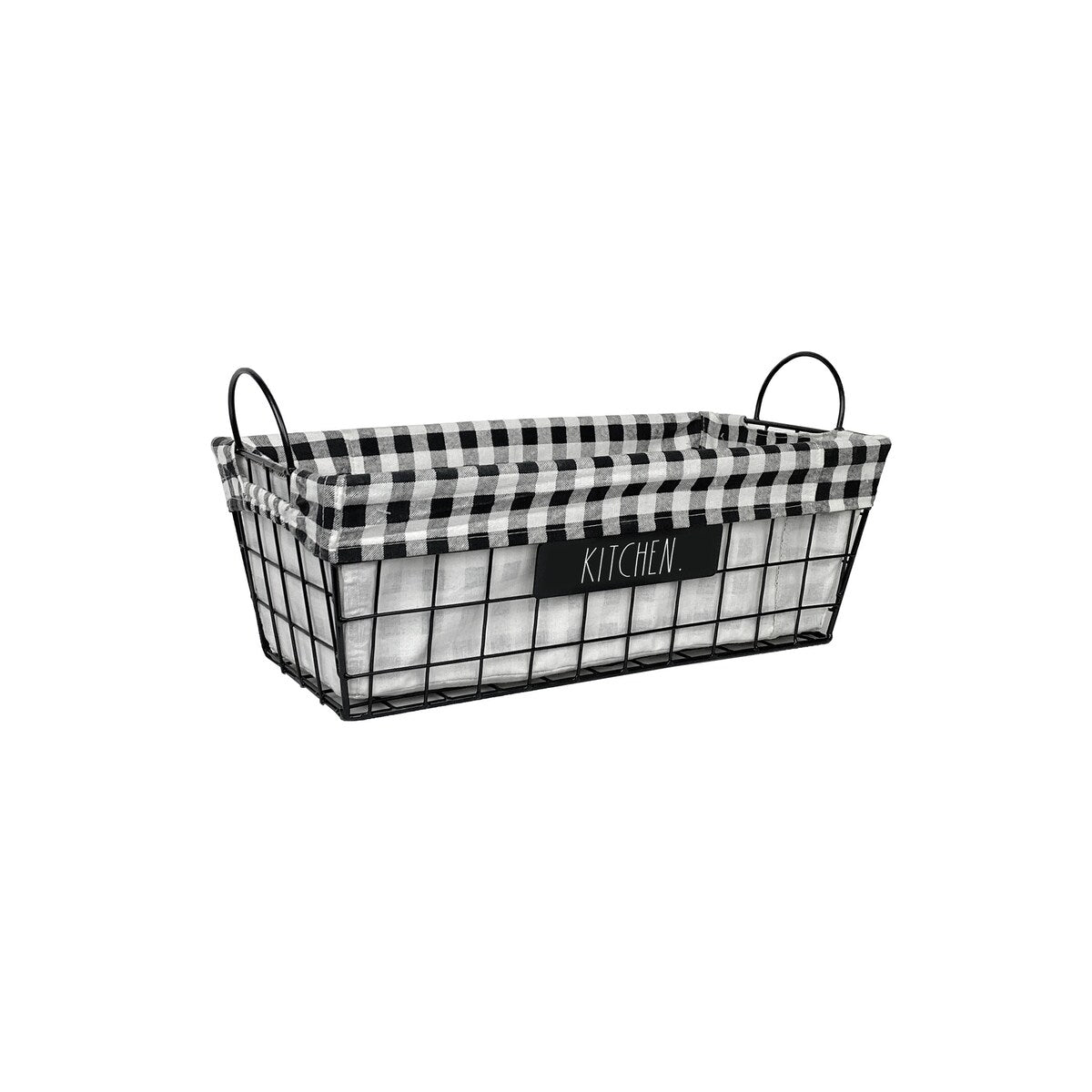 Rae Dunn Metal Lined Kitchen/Pantry Basket