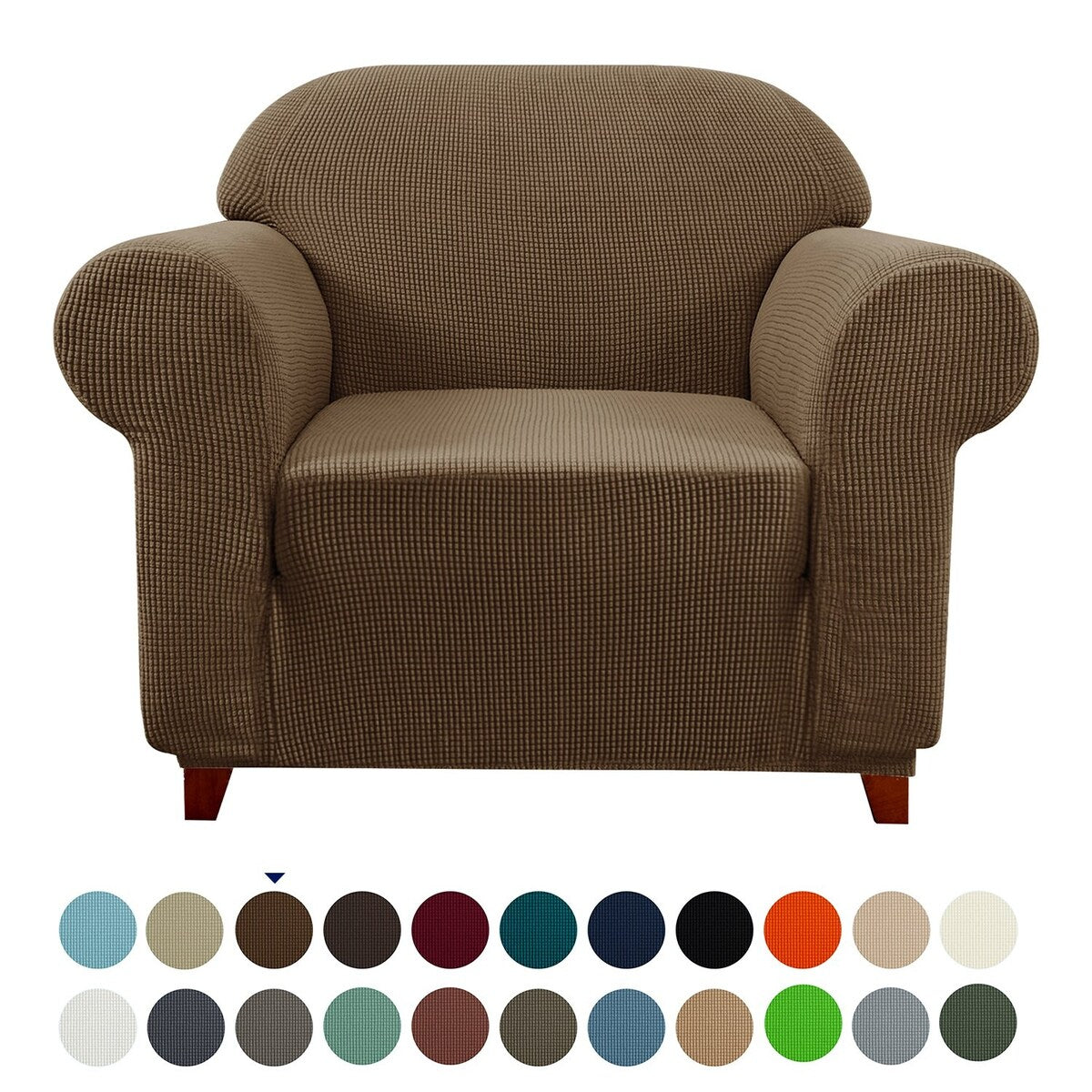 Subrtex 1 Piece Armchair Slipcover Stretch Spandex Furniture Protector