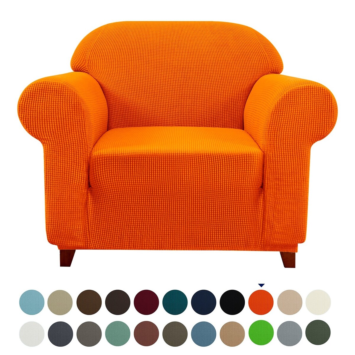 Subrtex 1 Piece Armchair Slipcover Stretch Spandex Furniture Protector