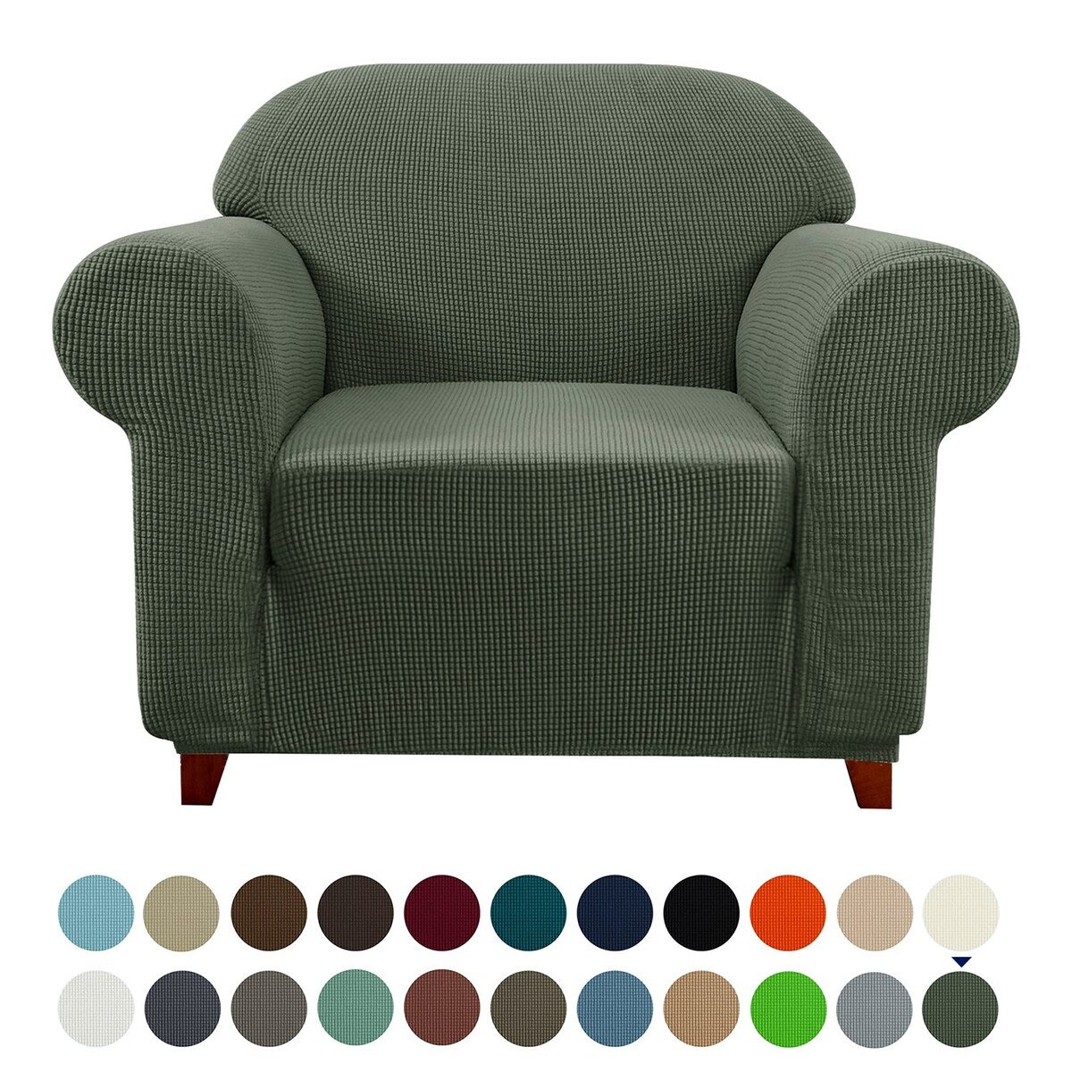 Subrtex 1 Piece Armchair Slipcover Stretch Spandex Furniture Protector