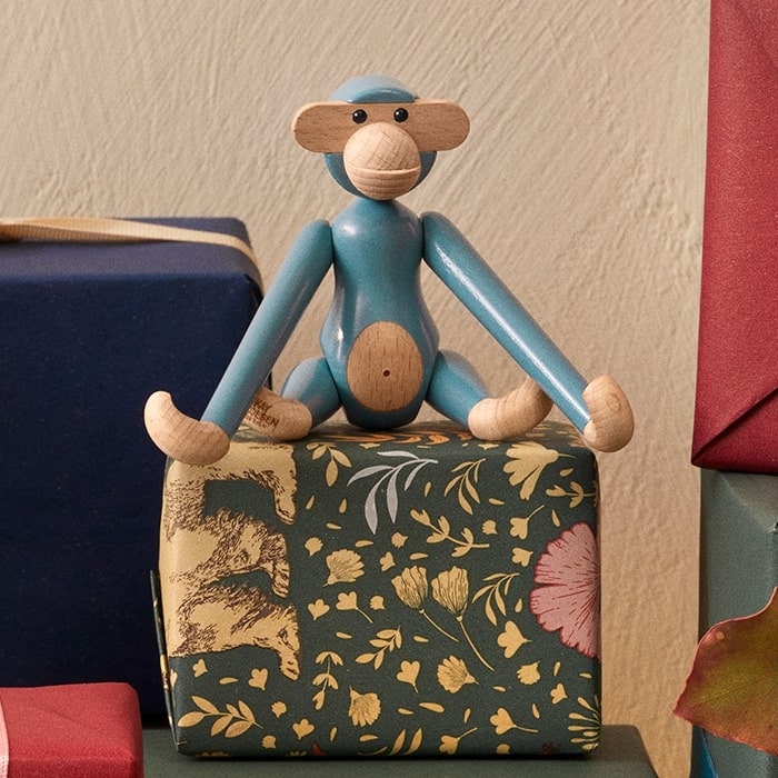 Kay Bojesen Vintage Monkey, Mini, H 3.7 - H: 3.7