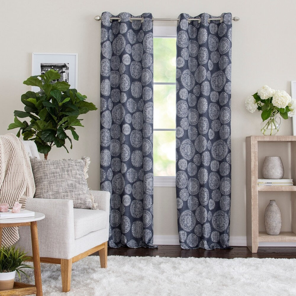 Porch & Den Fricke Grommet-top Curtain Panel