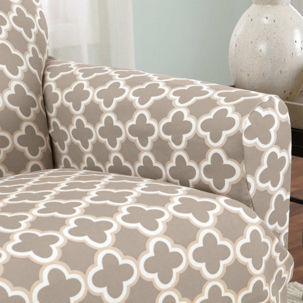 Premium Stretch Printed Recliner Slipcover