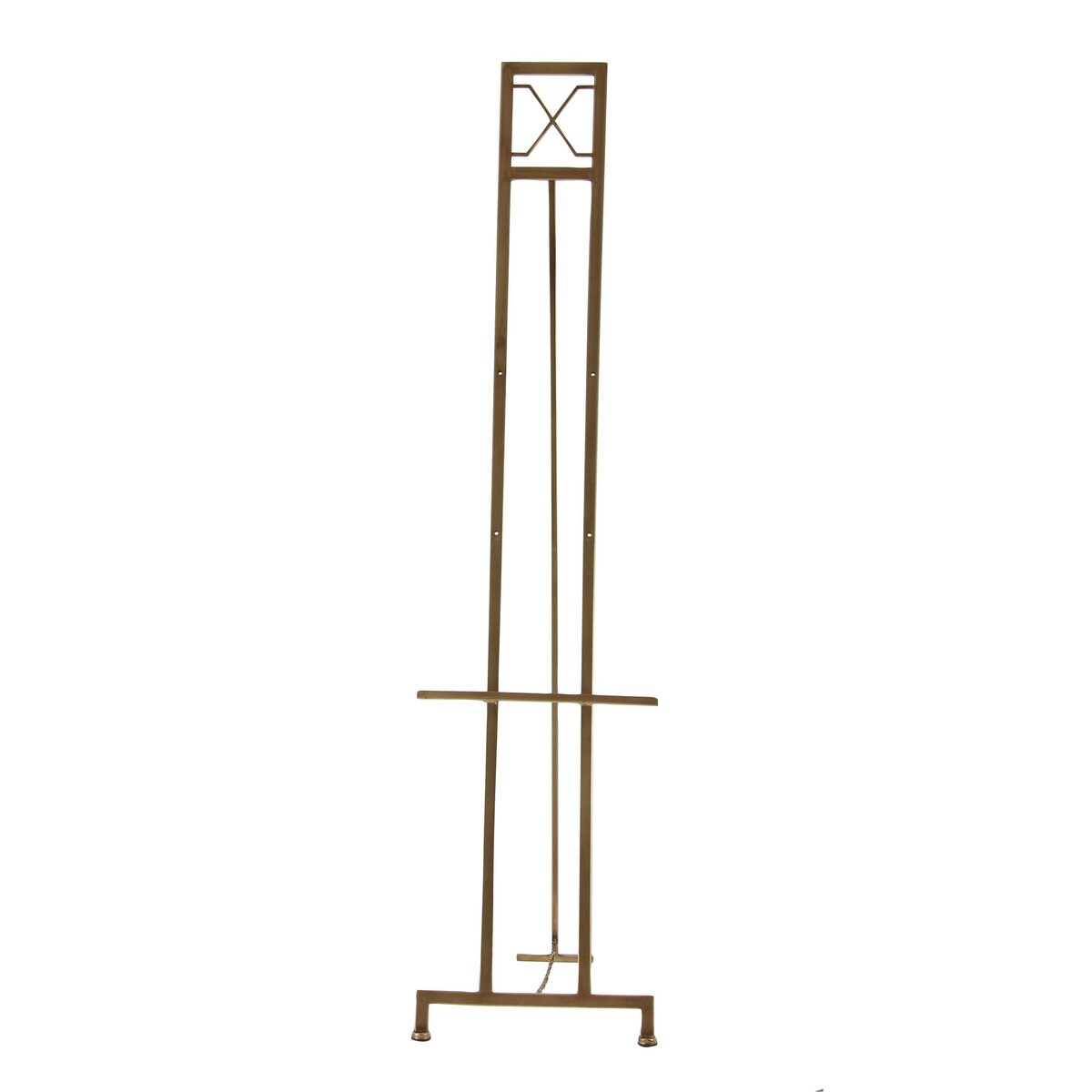 Metal Tall Adjustable 3 Tier Display Easel with Chain Support - Gold, White or Black - Roche River Decor