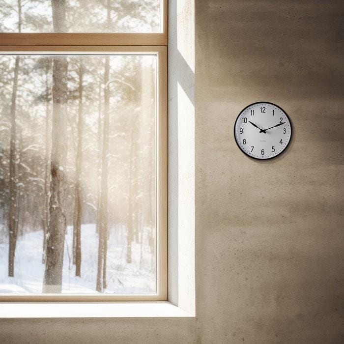 Arne Jacobsen Station Wall Clock