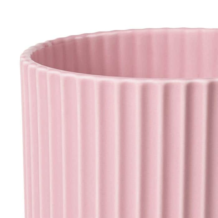 Lyngby Porceln Vase, Rose - H: 9.8