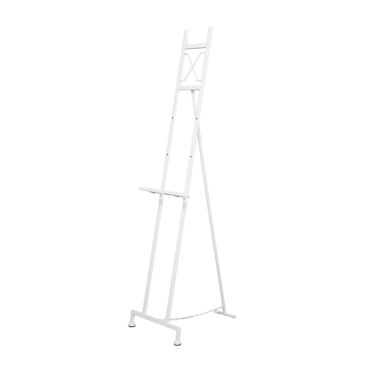 Metal Tall Adjustable 3 Tier Display Easel with Chain Support - Gold, White or Black - Roche River Decor