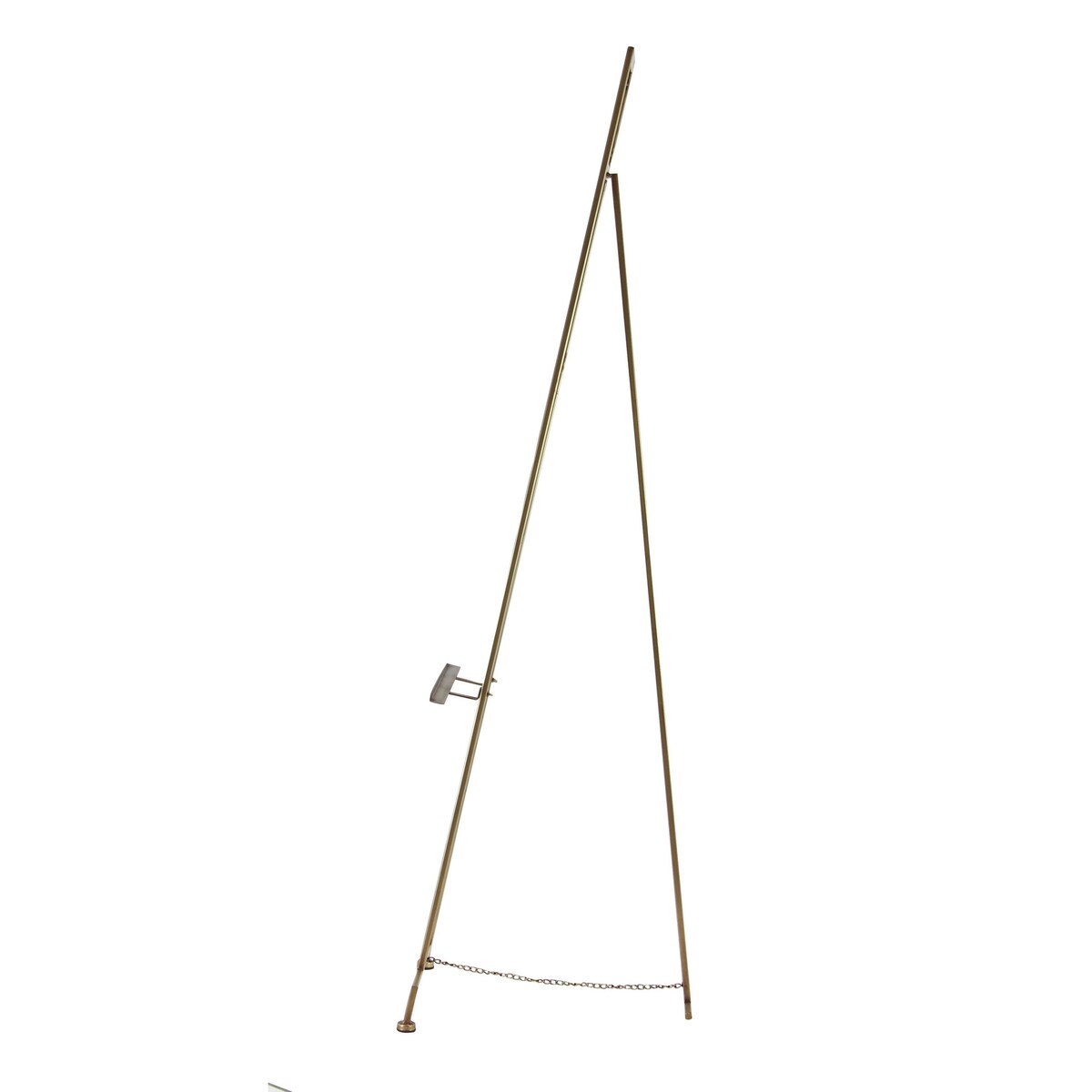 Metal Tall Adjustable 3 Tier Display Easel with Chain Support - Gold, White or Black - Roche River Decor