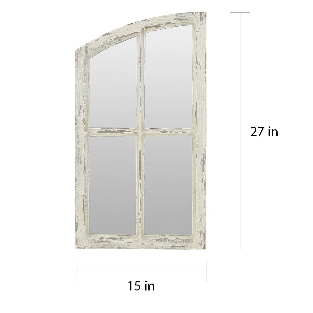 Jolene Arched Window Pane Mirrors (Set of 2)