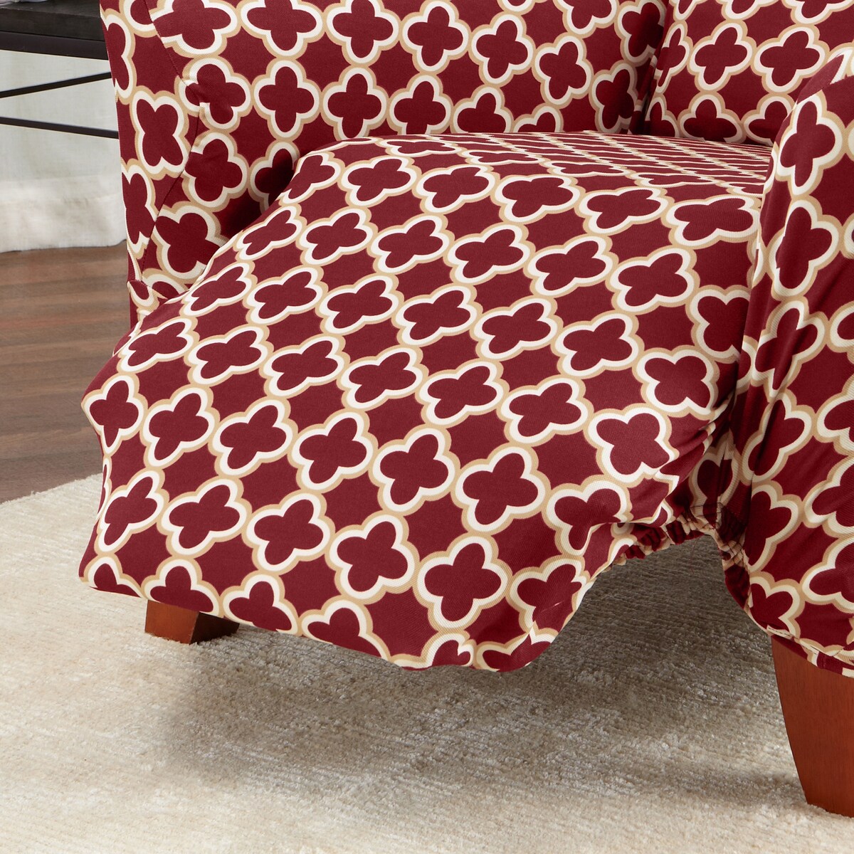 Premium Stretch Printed Recliner Slipcover