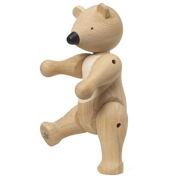 Kay Bojesen Bear, Oak/Maple, Large - H: 15.7