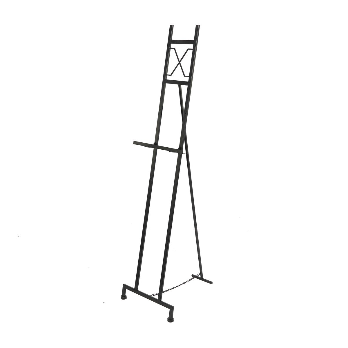 Metal Tall Adjustable 3 Tier Display Easel with Chain Support - Gold, White or Black - Roche River Decor