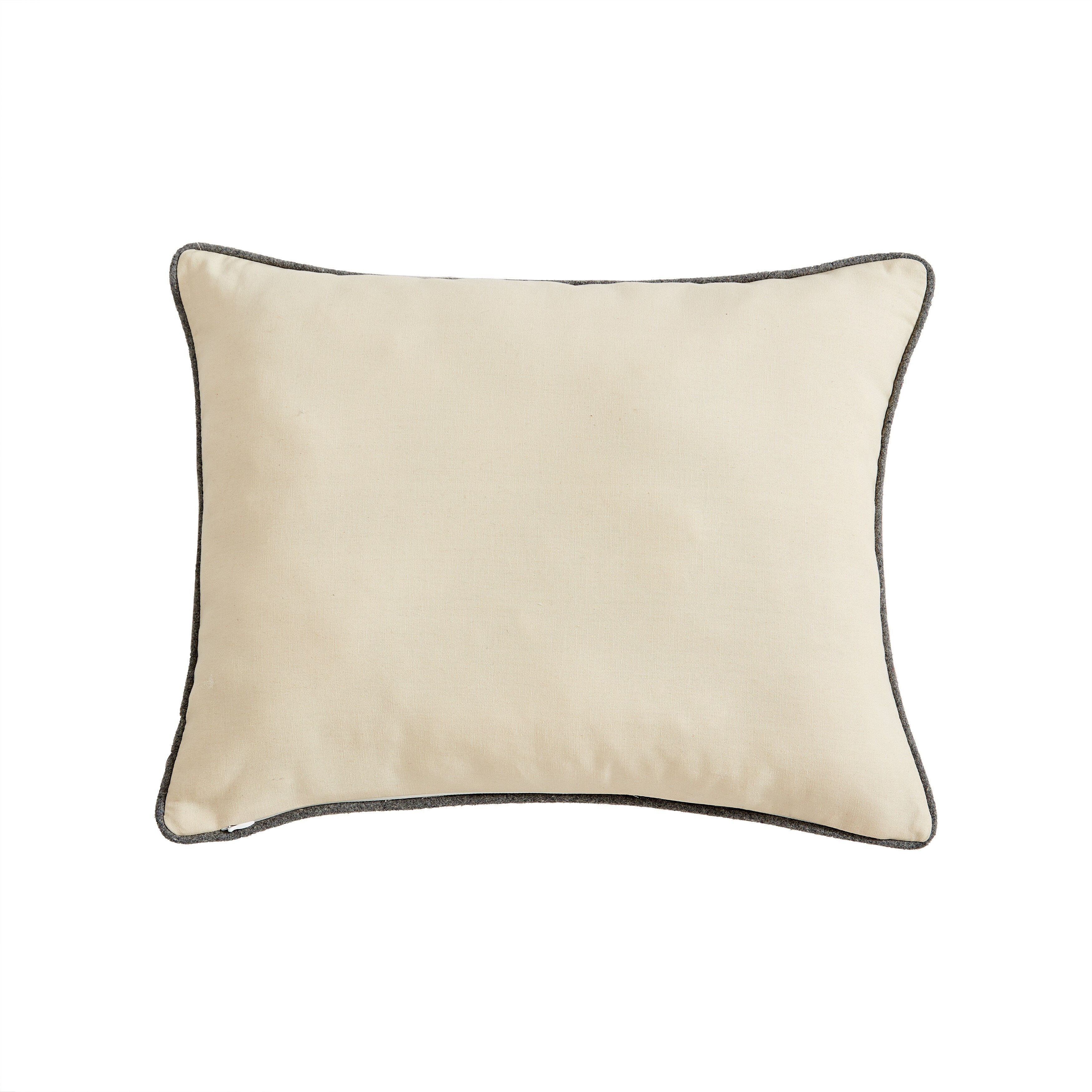 Eddie Bauer Bear Felt Decorative Throw Pillow