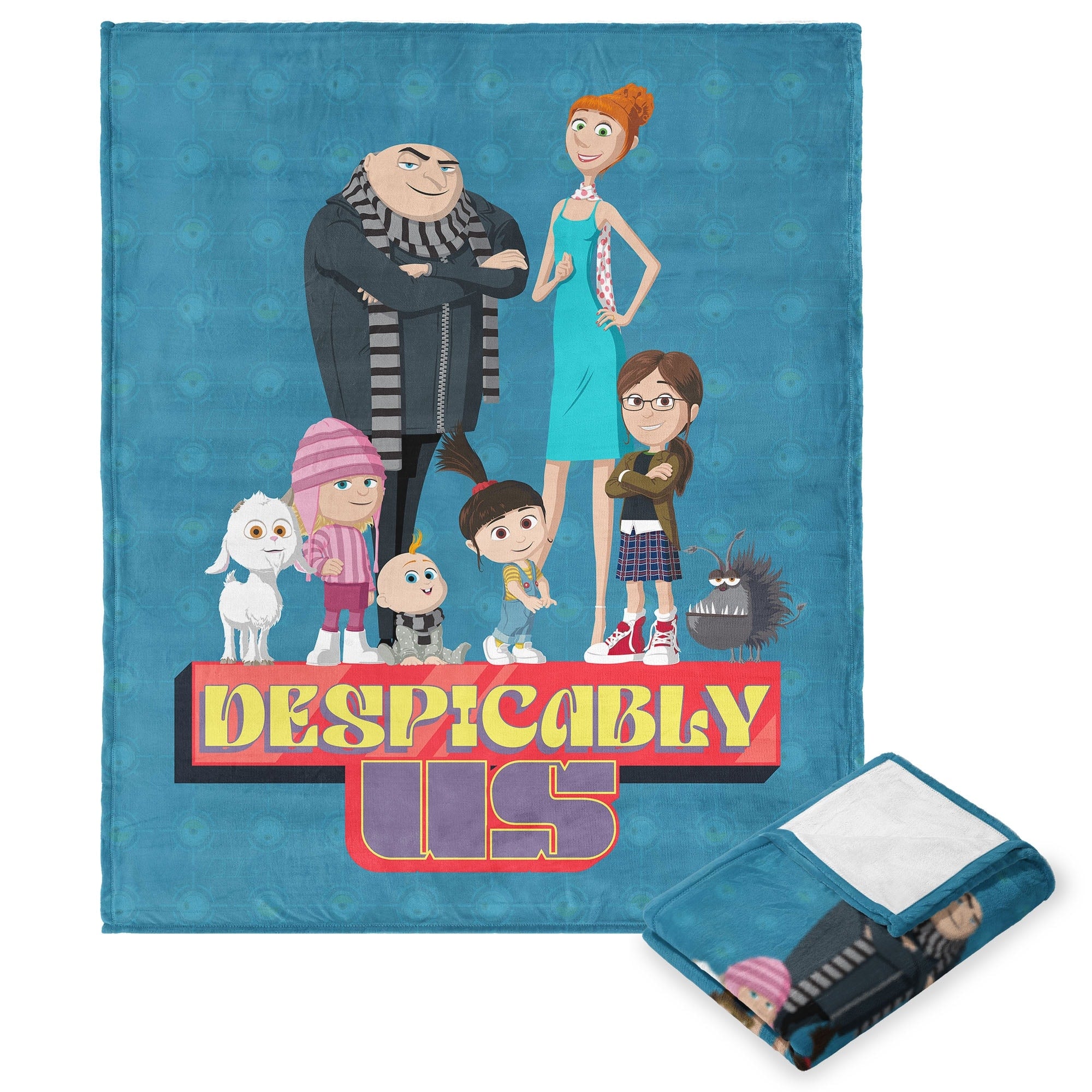 Universal Despicable Me 4 Cloud Throw Blanket