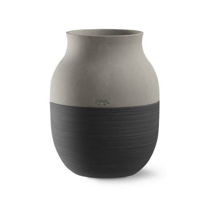 Khler Omaggio Circulare Vase, Anthracite Grey