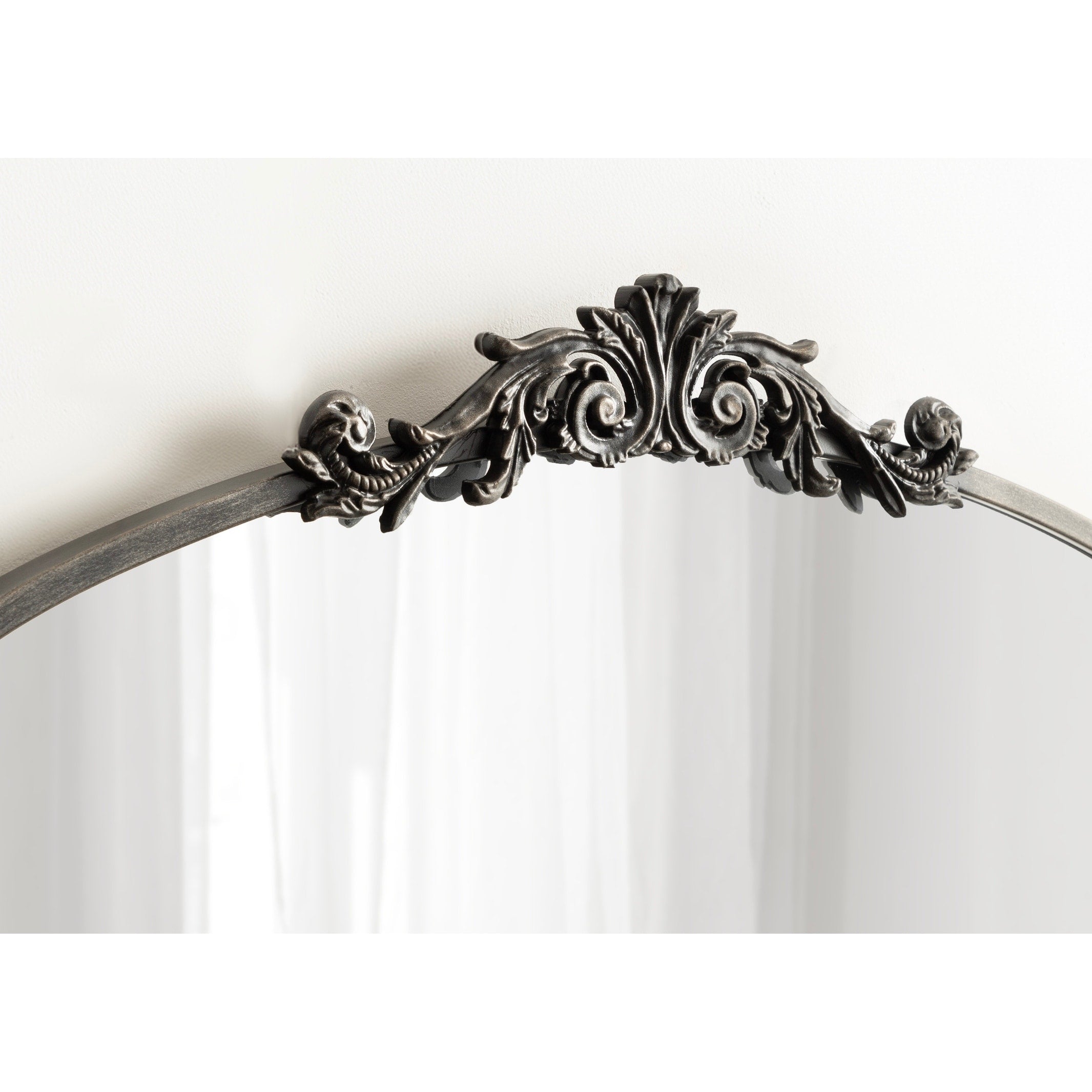 Kate and Laurel Arendahl Traditional Arch Mirror with Shelf