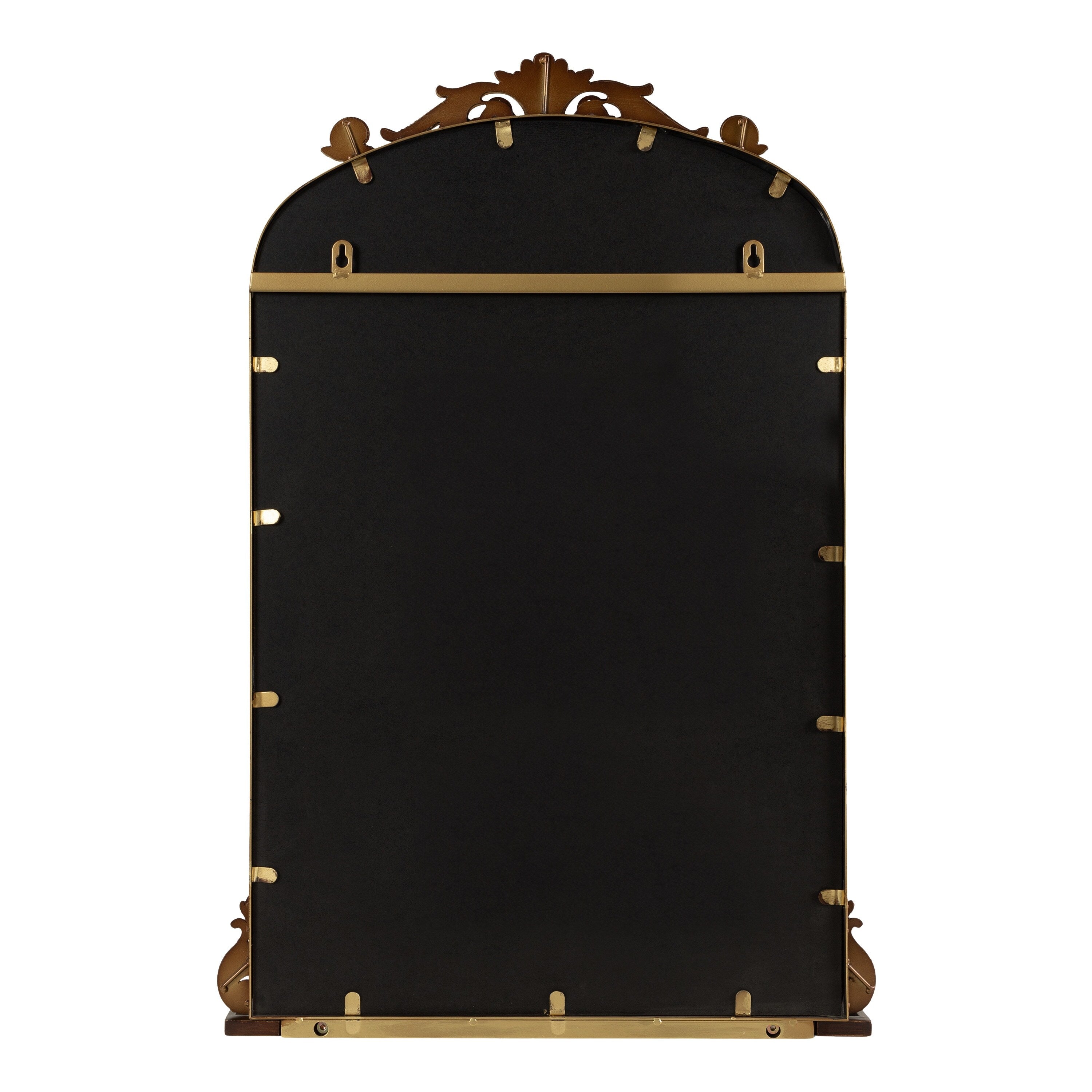 Kate and Laurel Arendahl Traditional Arch Mirror with Shelf