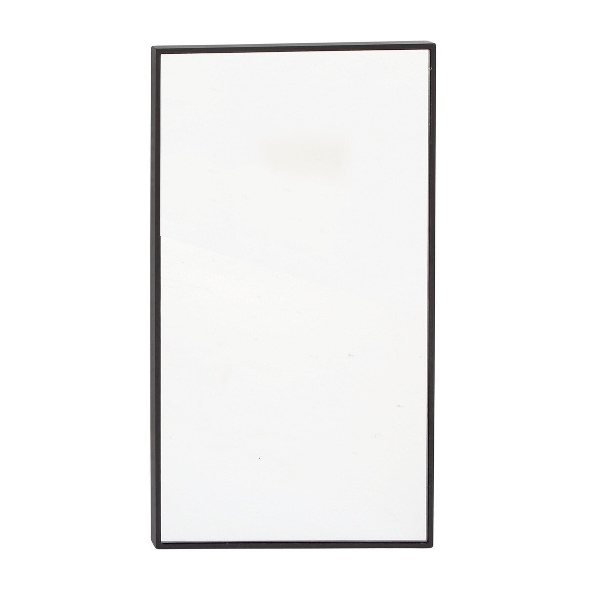 Wood Room Wall Mirror with Thin Minimalistic Frame - Black, White or Gold - Roche River Decor