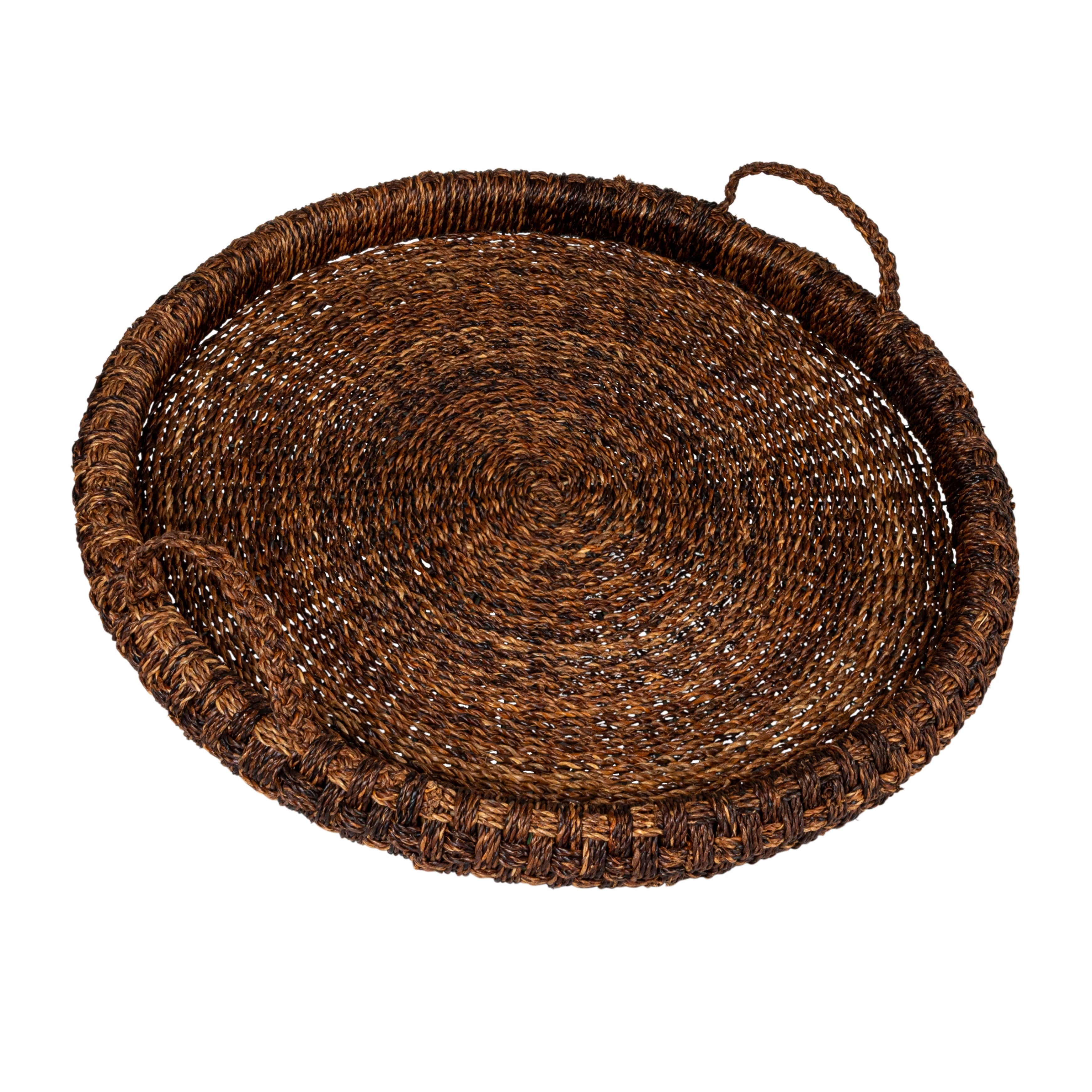 Braided Bankuan Tray with Handles