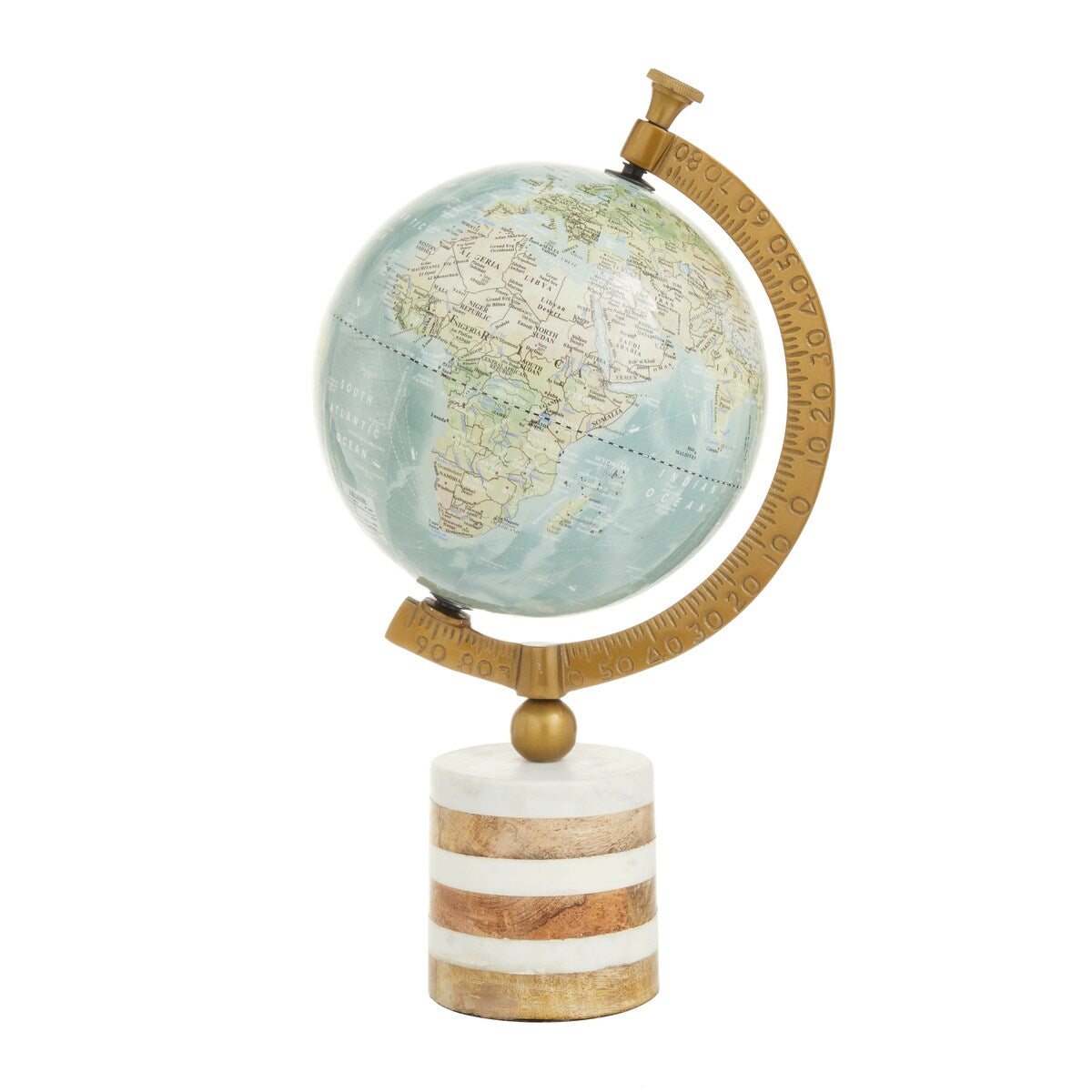 Marble Globe - Blue - Roche River Decor