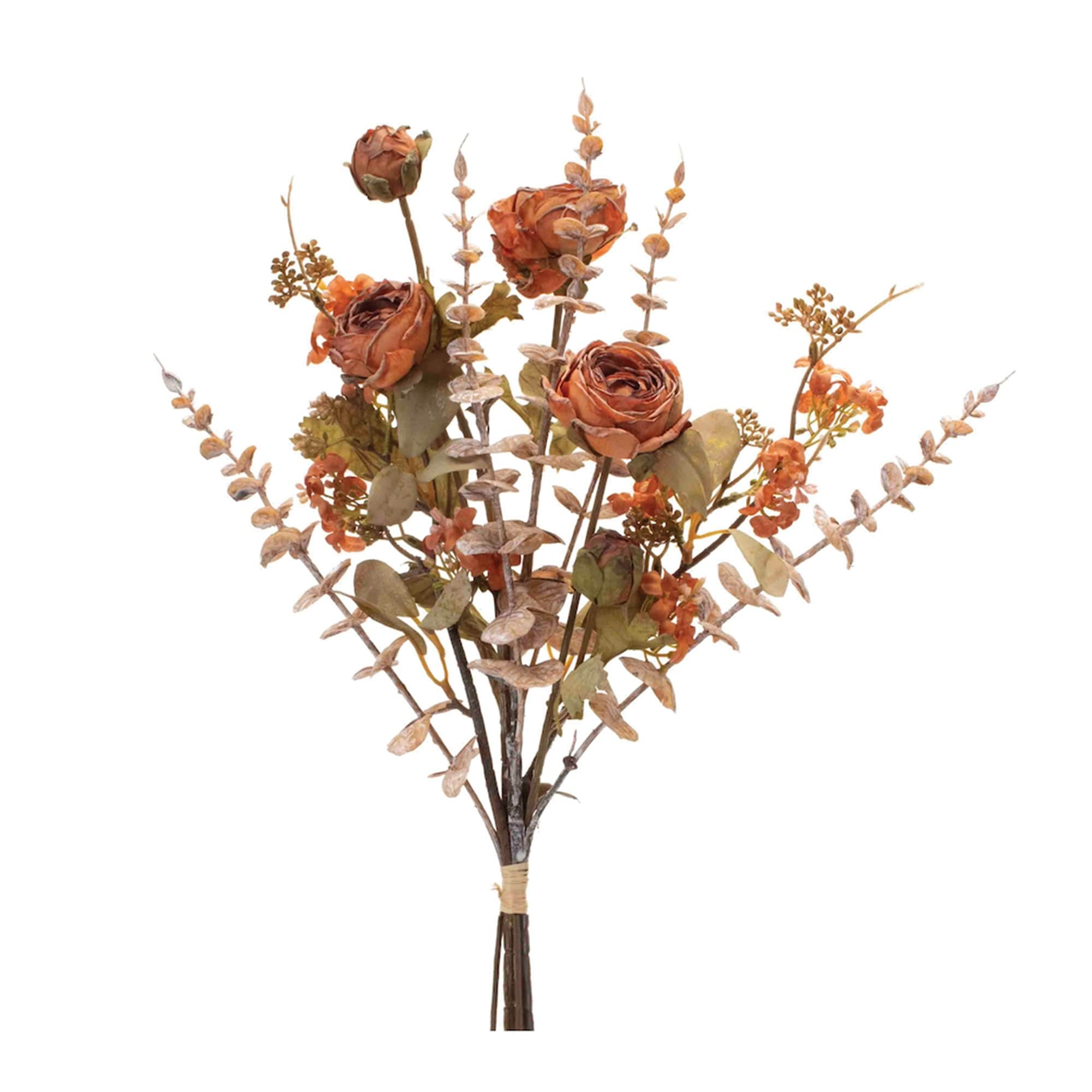 Harvest Rose Eucalyptus Bundle (Set of 2)