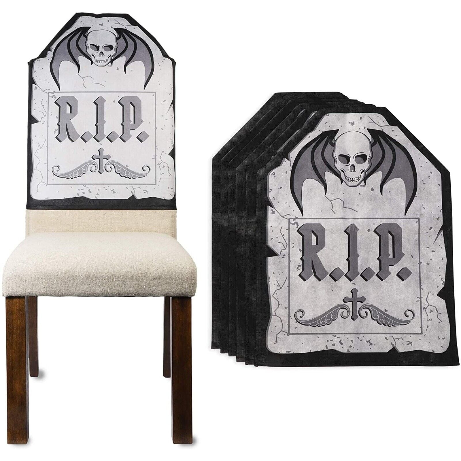 6Pcs Halloween Chair Covers