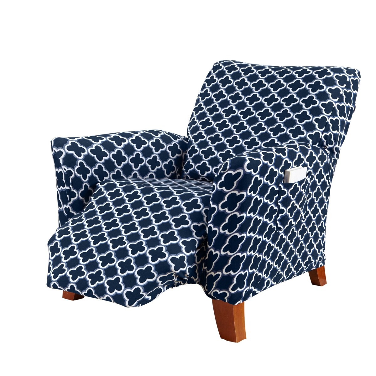 Premium Stretch Printed Recliner Slipcover