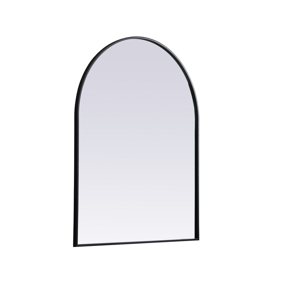 Indigo Home Metal Frame Arch Mirror 33x42 Inch