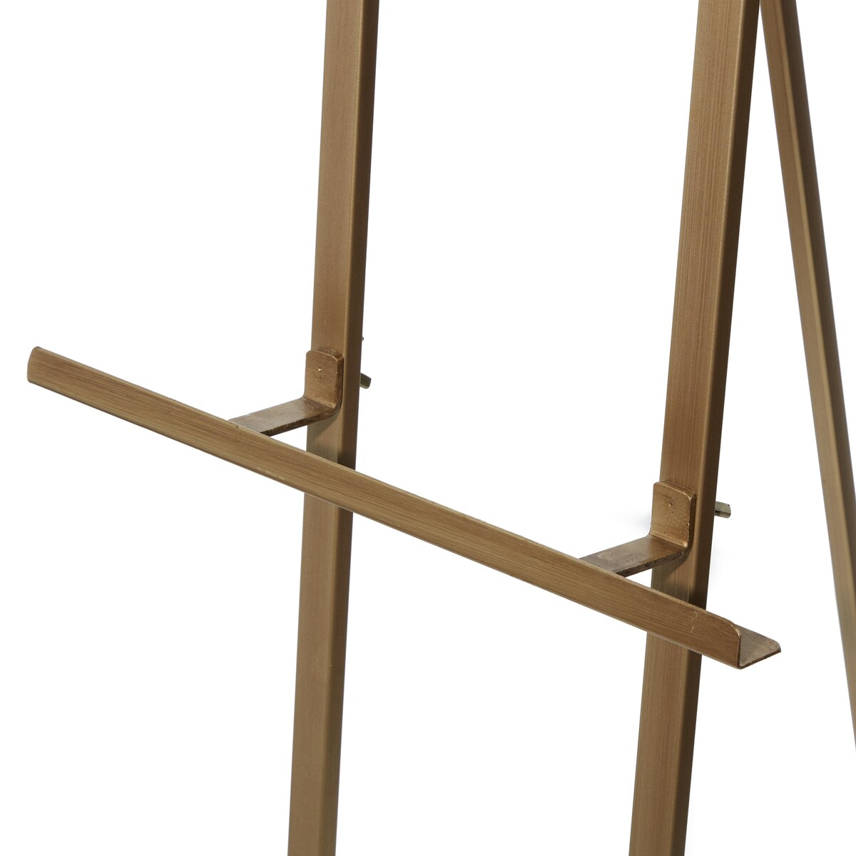 Metal Tall Adjustable 3 Tier Display Easel with Chain Support - Gold, White or Black - Roche River Decor