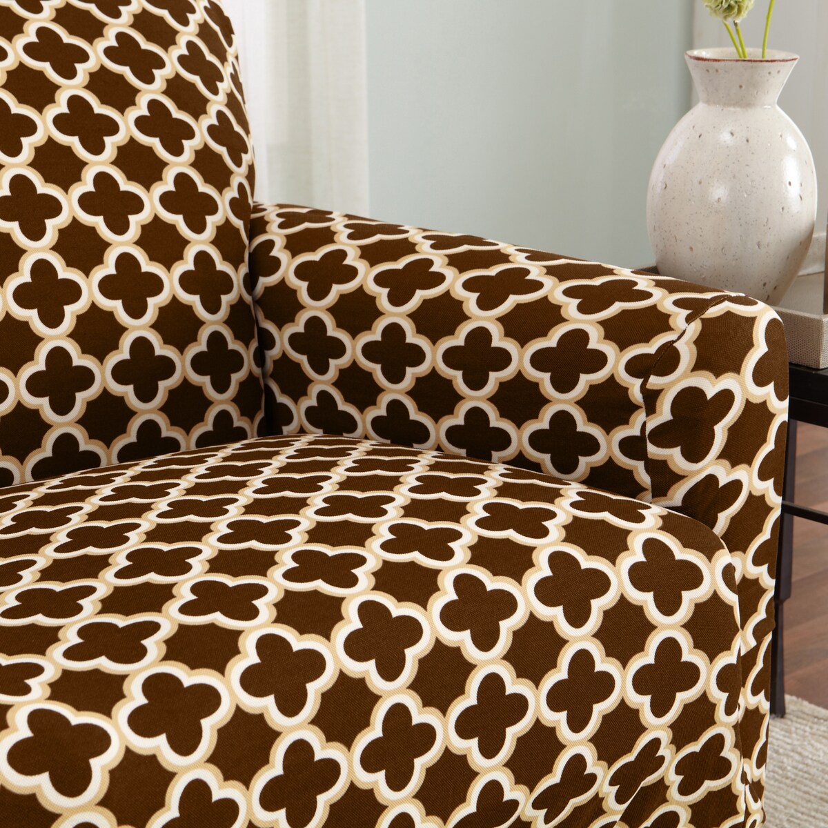 Premium Stretch Printed Recliner Slipcover